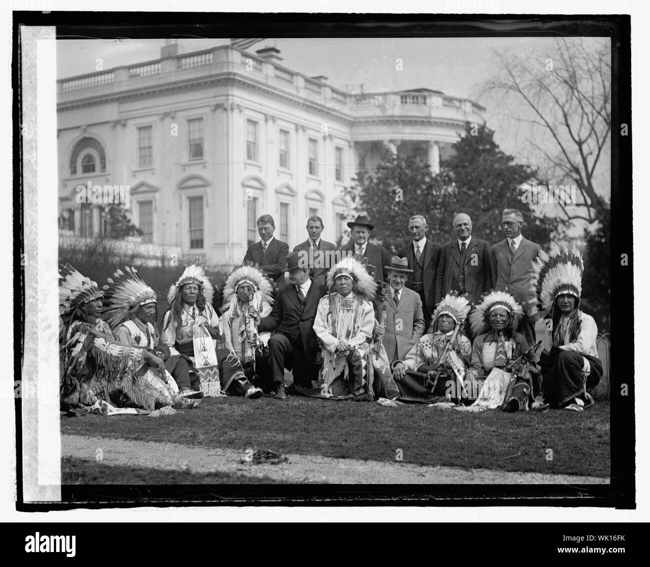 Indiano club repubblicano da Rosebud Prenotazione, S.D., 3/10/25 Foto Stock