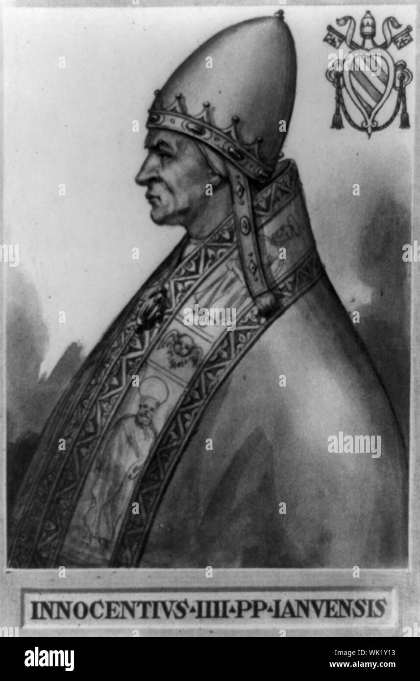 Innocentivs IIII Ianvensis in PP Foto Stock