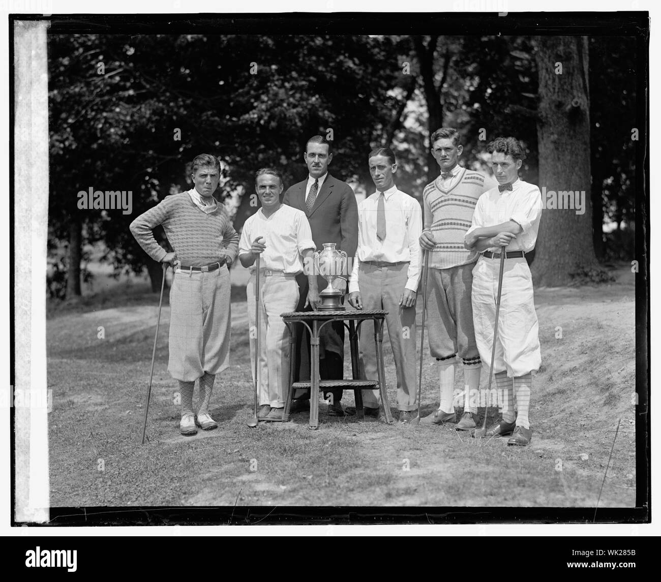 Inter-city Golf Tournament entranti Foto Stock