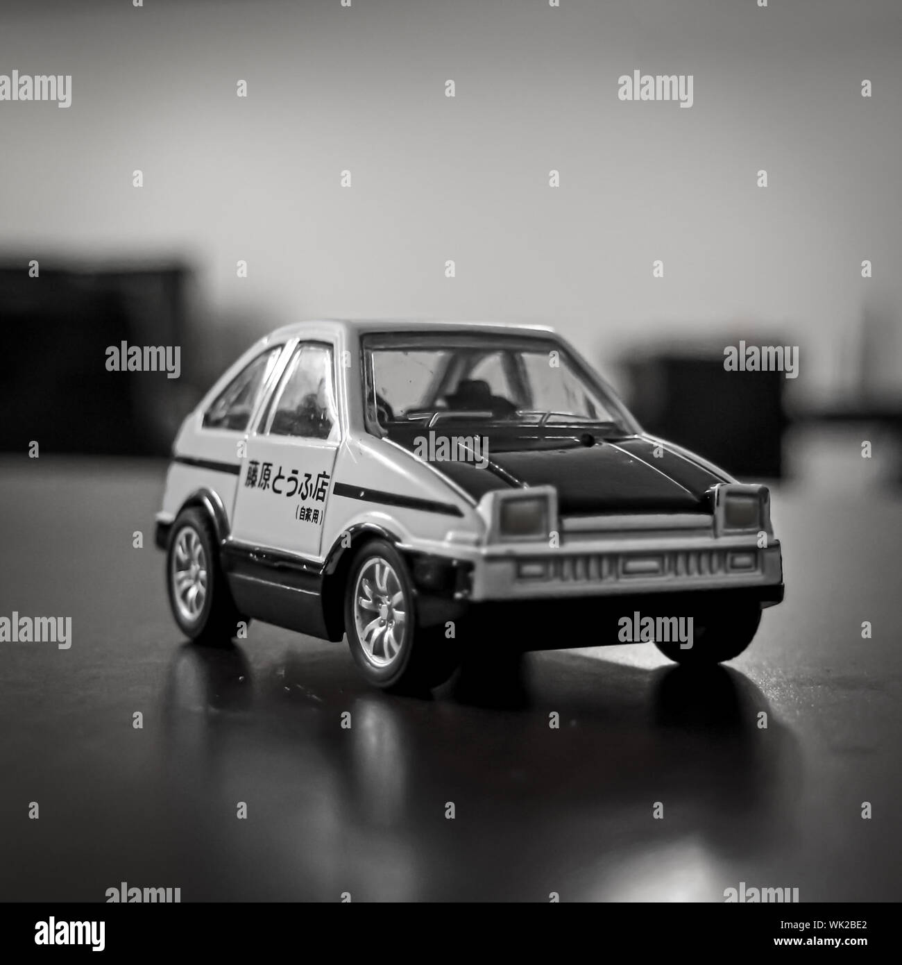 1986 Toyota AE86 di Takumi in iniziale d anime. Foto Stock