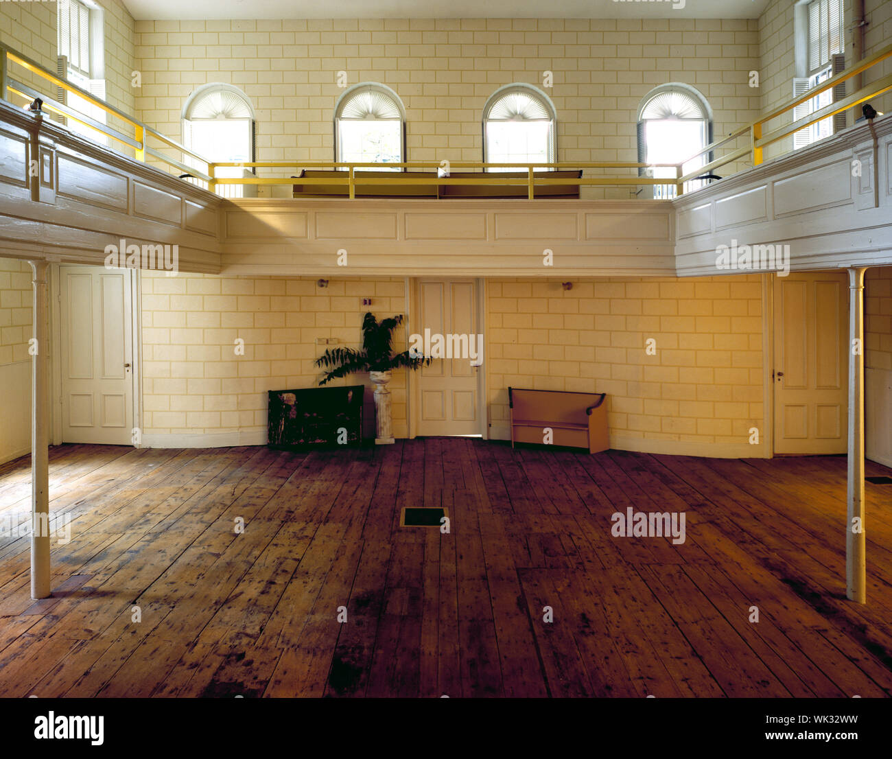 Interno del Africana la casa, costruita intorno al 1885, il più antico della chiesa afro-americano nella nazione. Washington, D.C. Foto Stock