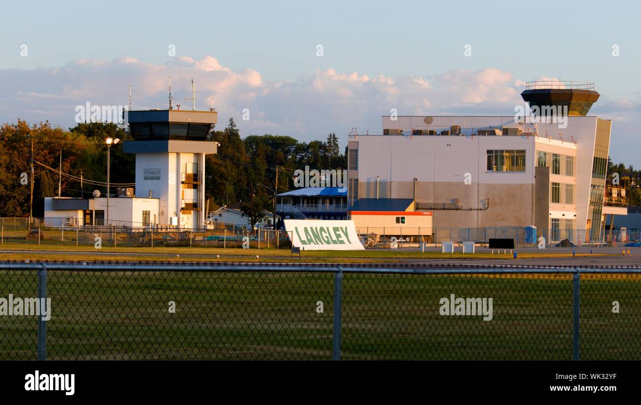 Langley Aeroporto Regionale della Columbia britannica in Canada Foto Stock