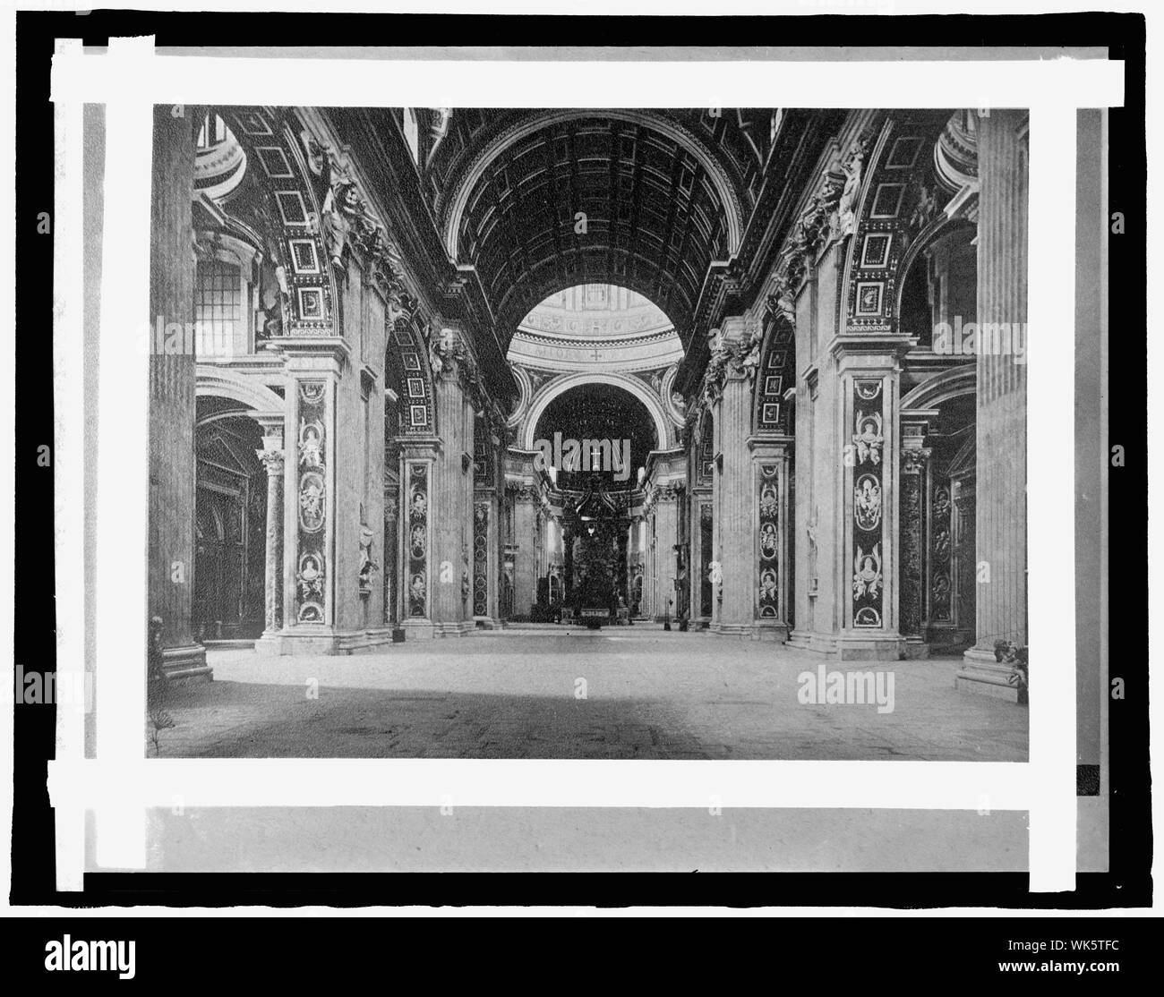 L'Italia, interno, San Pietro, Roma Foto Stock