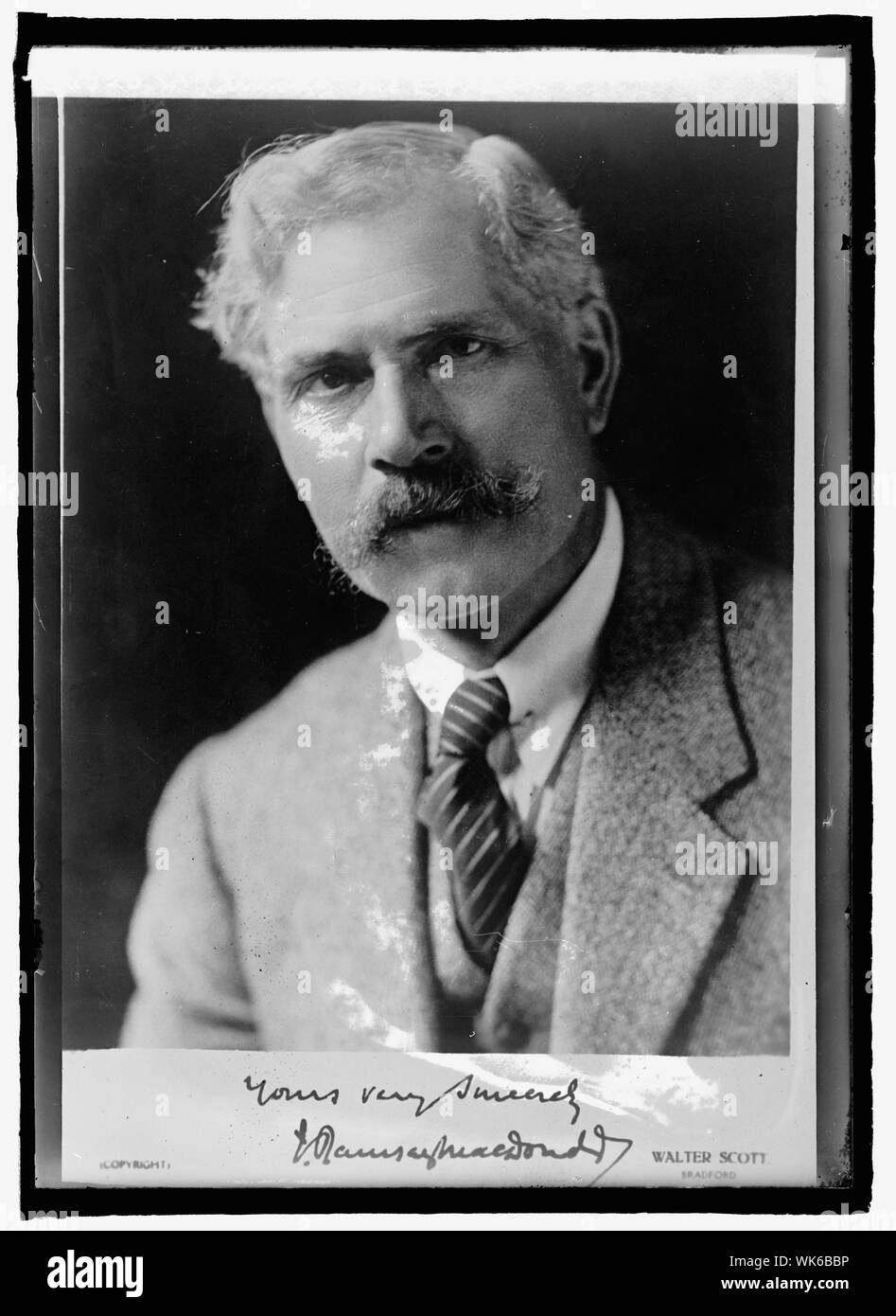 J. Ramsay McDonald Foto Stock