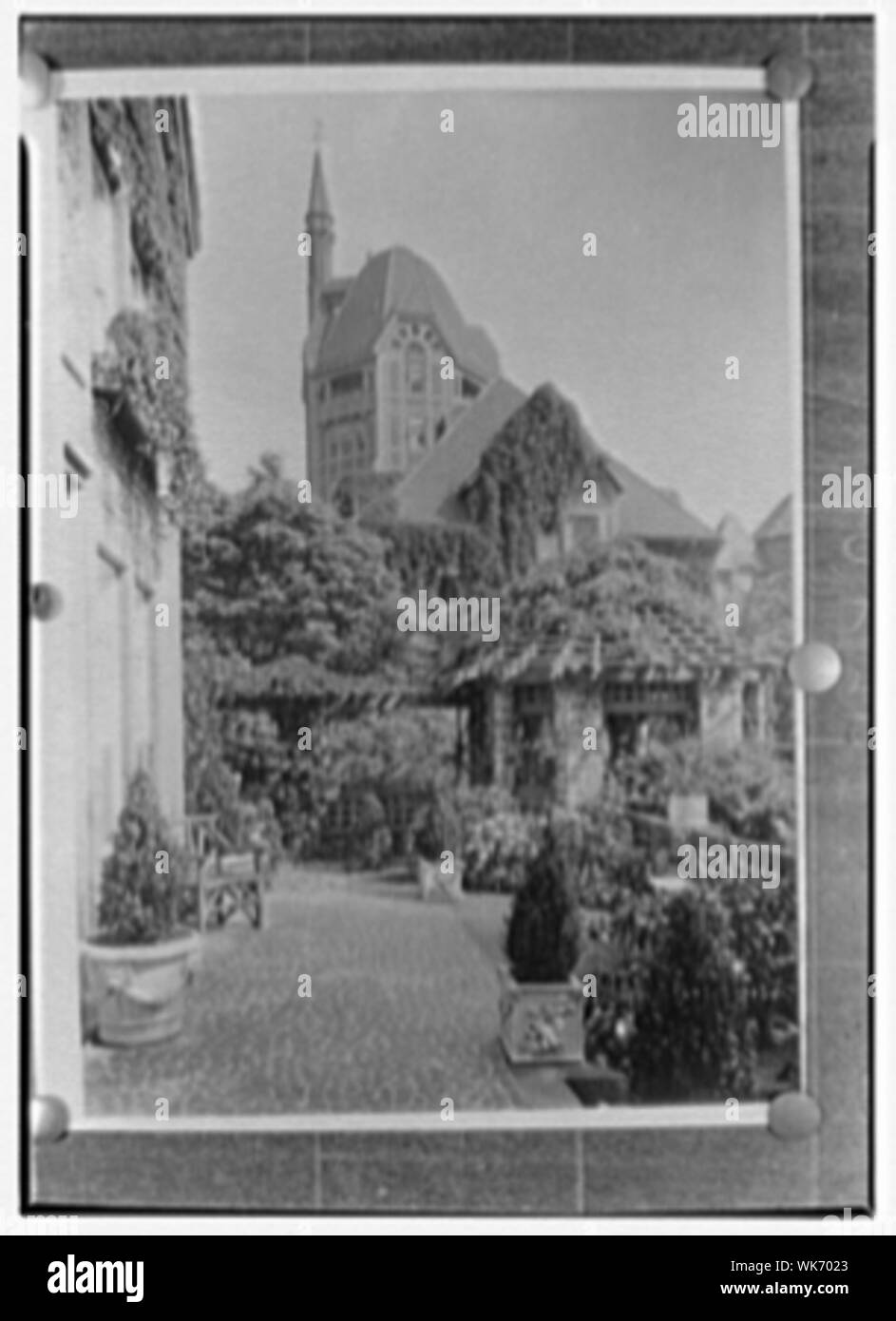 J.C. Kuhn, residence a 3 Greenway terrazza, Forest Hills. Foto Stock