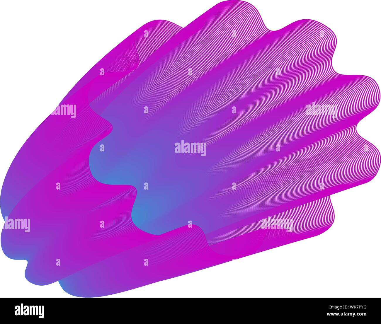 Abstract 3D flower design di sfondo Foto Stock