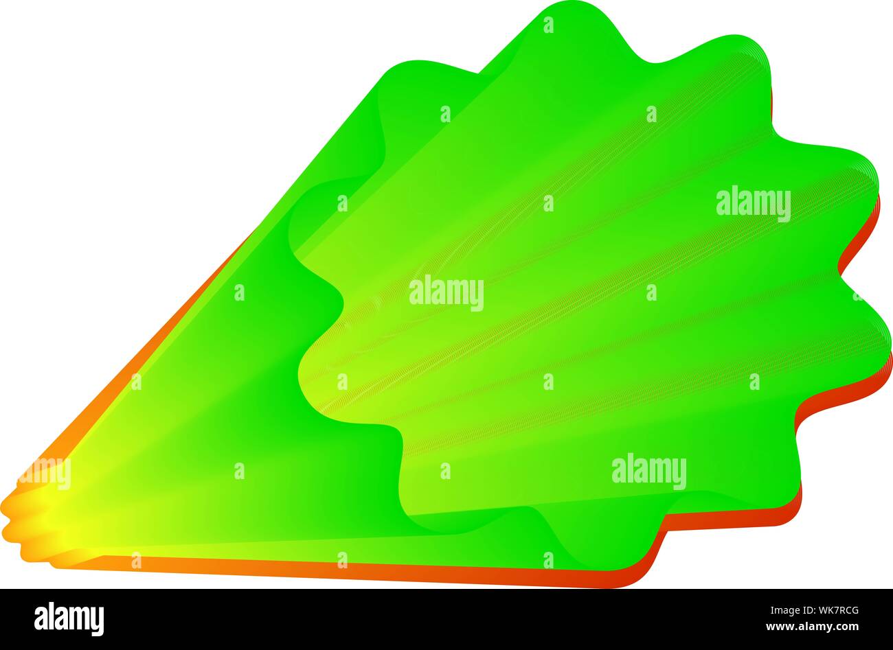Abstract 3D flower design di sfondo Foto Stock