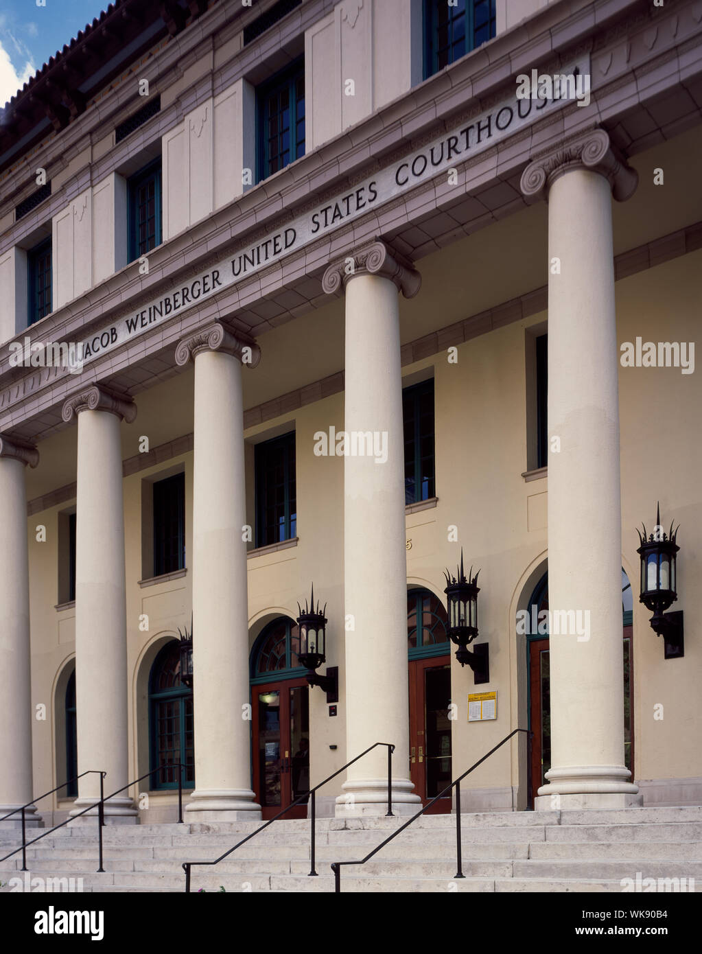 Jacob Weinberger Federal Courthouse a San Diego, California Foto Stock