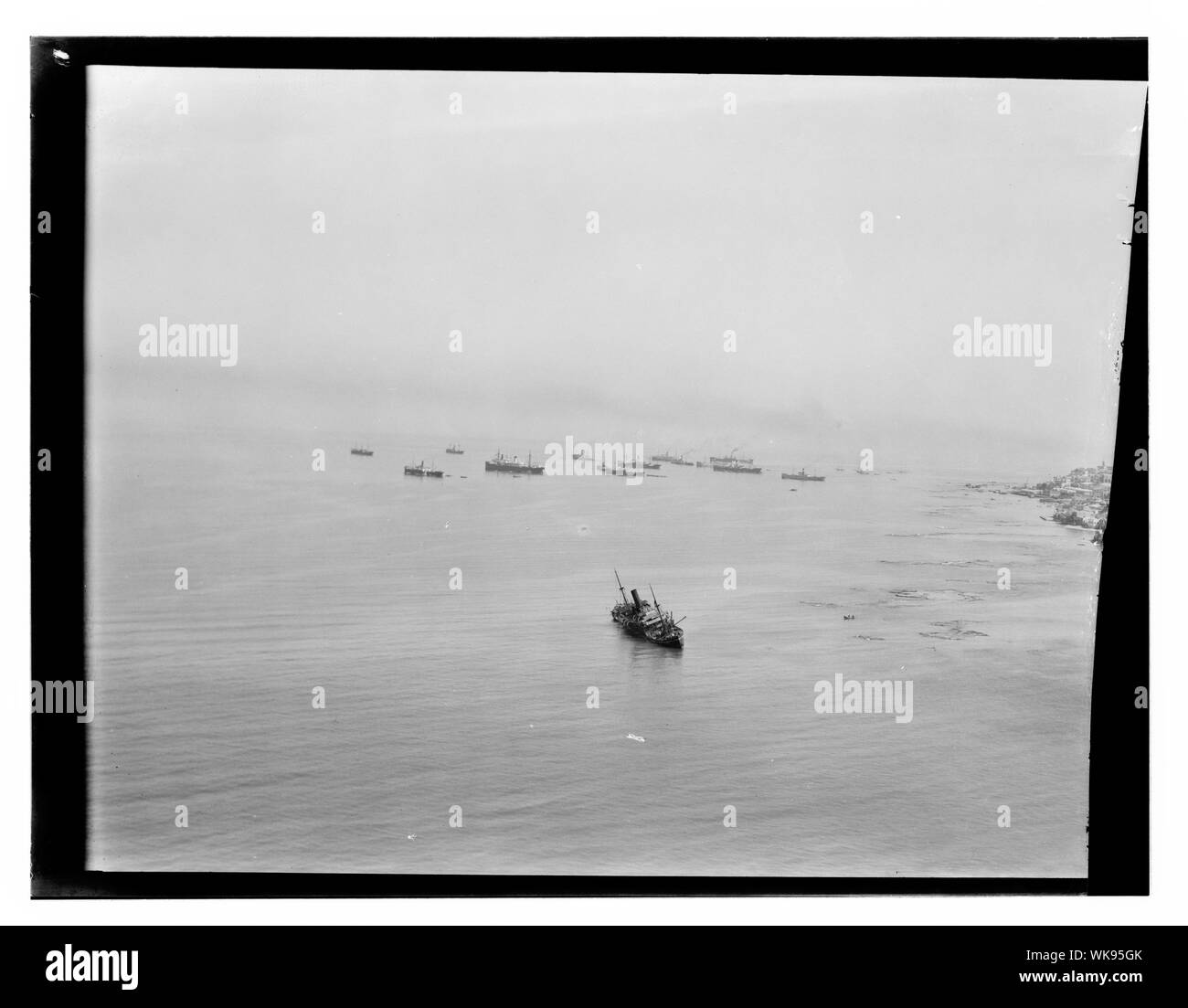 Jaffa Harbour Foto Stock