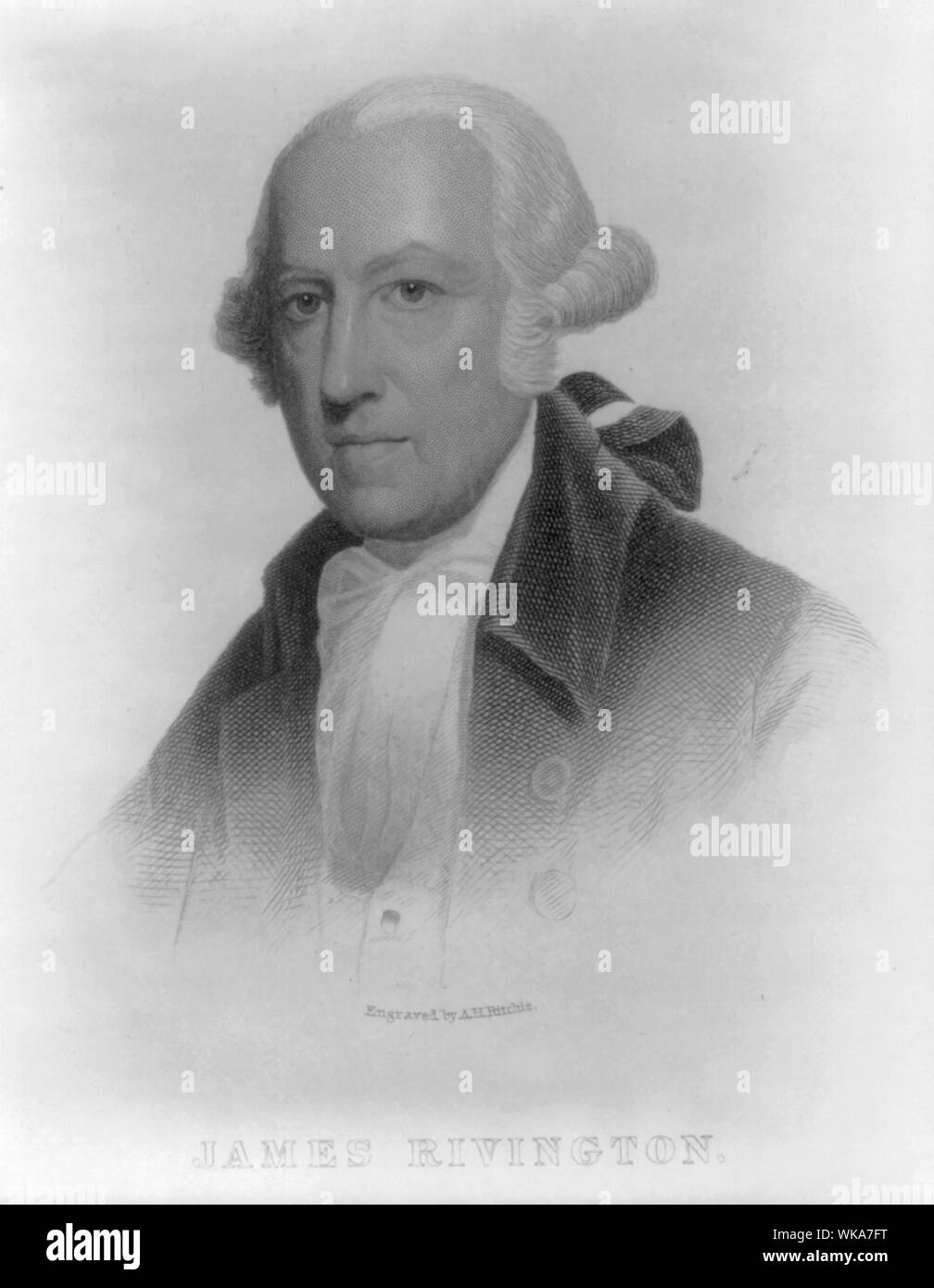 James Rivington / incisi da A. H. Ritchie. Foto Stock