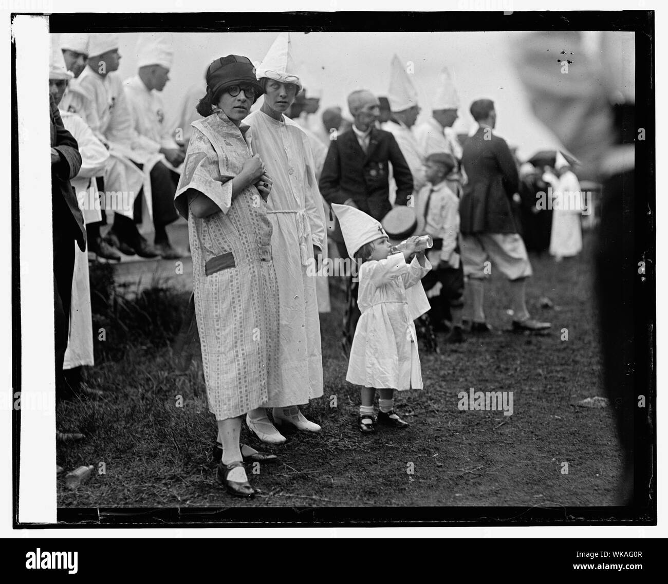 Jane Snyder a servizi K.K.K., 8/9/25 Foto Stock