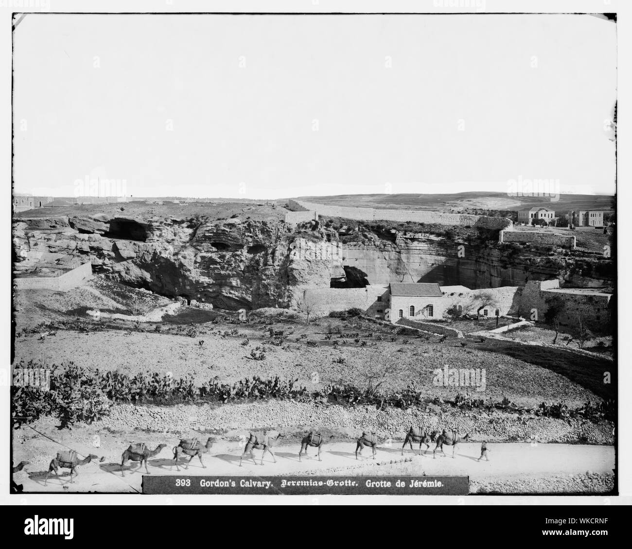 Gerusalemme (El-Kouds). Gordon's Calvario Foto Stock