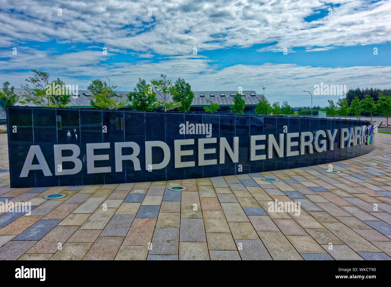 Aberdeen, Scozia Energy Park, Ponte di Don Aberdeen, Foto Stock