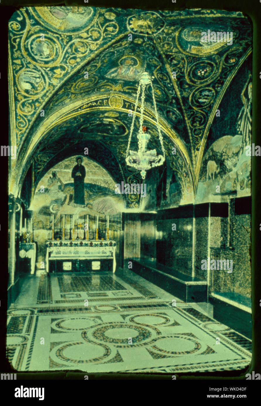 Gerusalemme. Undicesima Stazione della Croce Foto Stock