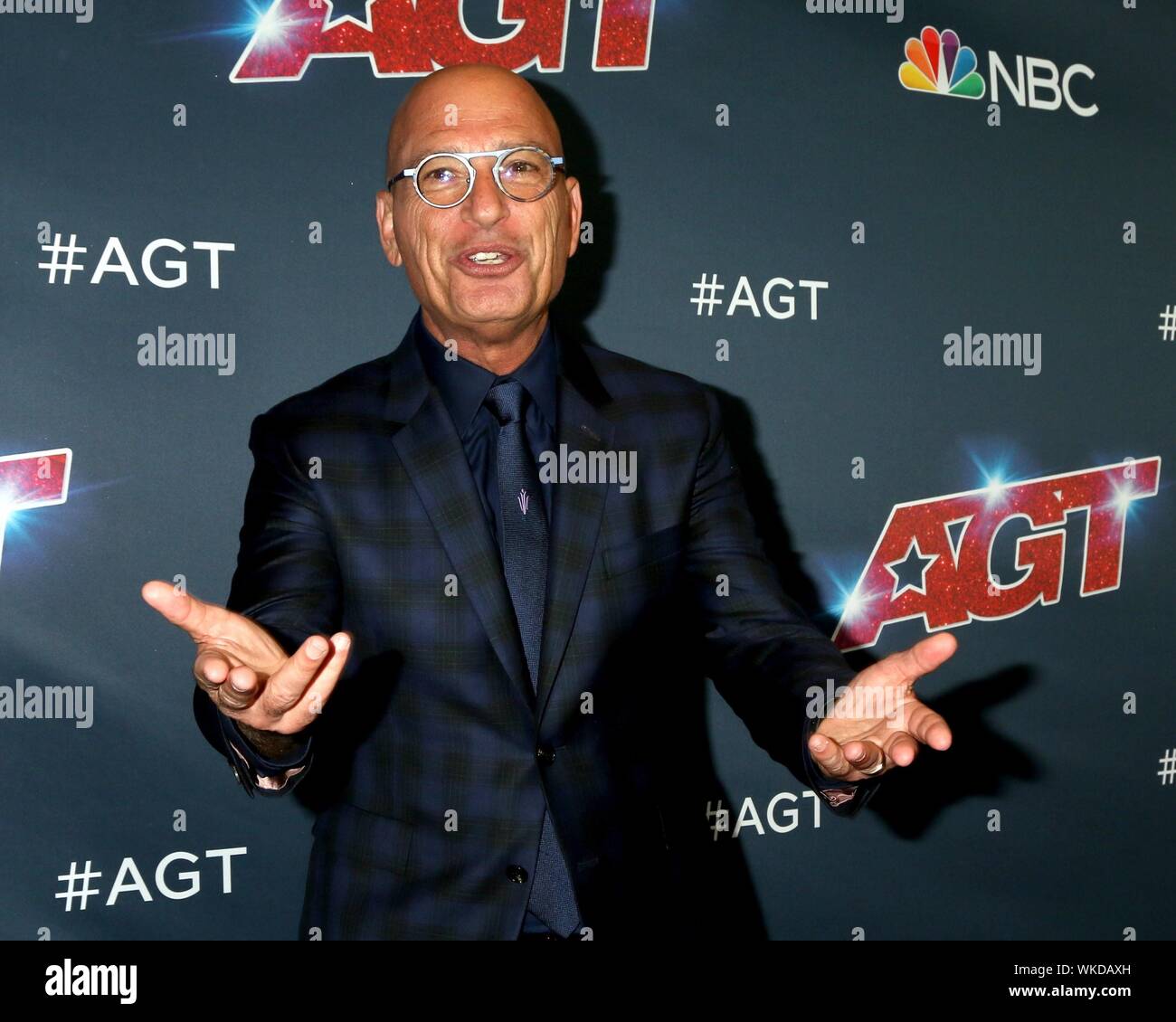 Howie Mandel presso gli arrivi per America's Got Talent Live Screening, Dolby Theatre a Hollywood e Highland Center, Los Angeles, CA il 3 settembre 2019. Foto di: Priscilla concedere/Everett Collection Foto Stock