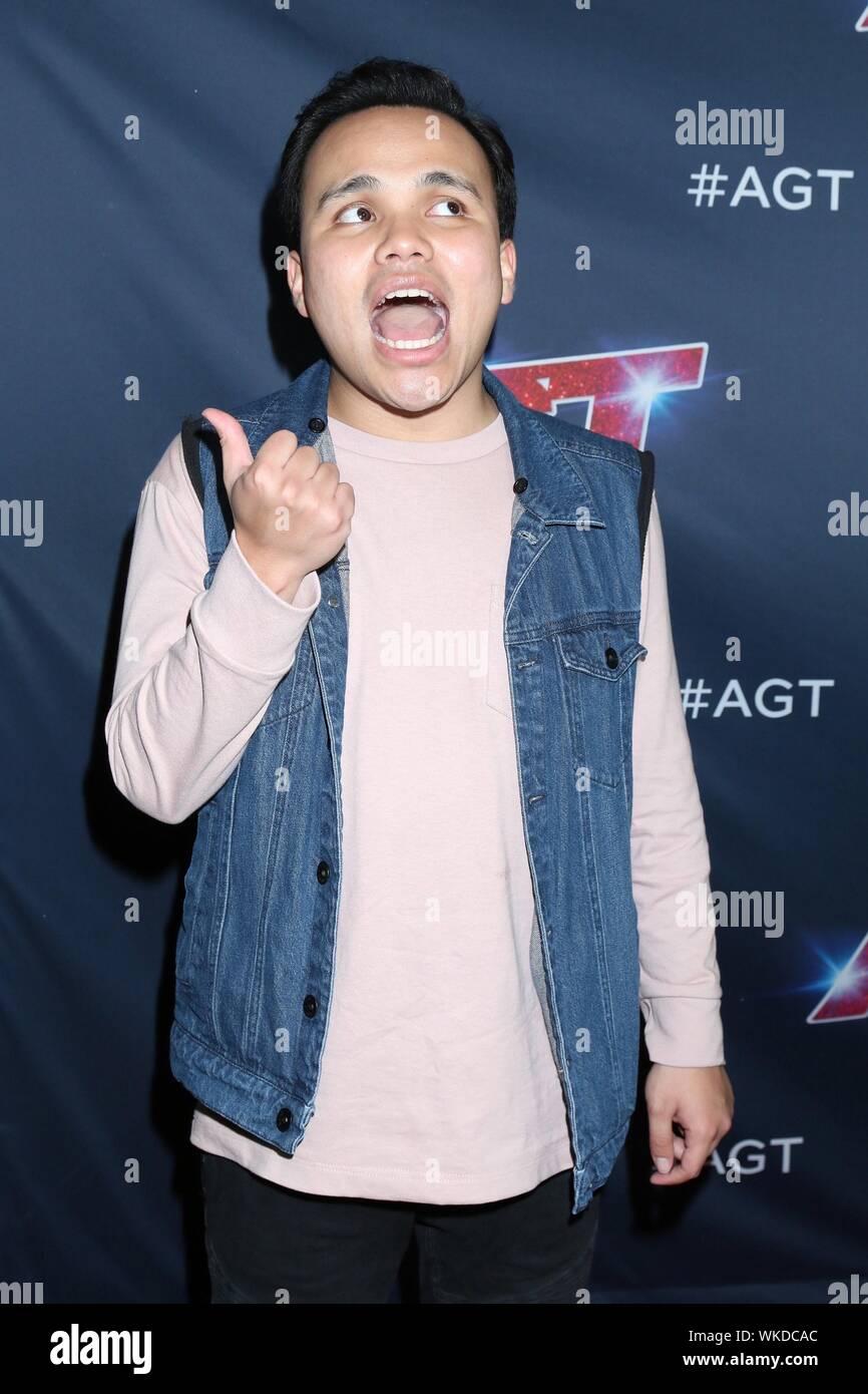 Kodi Lee presso gli arrivi per America's Got Talent Live Screening, Dolby Theatre a Hollywood e Highland Center, Los Angeles, CA il 3 settembre 2019. Foto di: Priscilla concedere/Everett Collection Foto Stock
