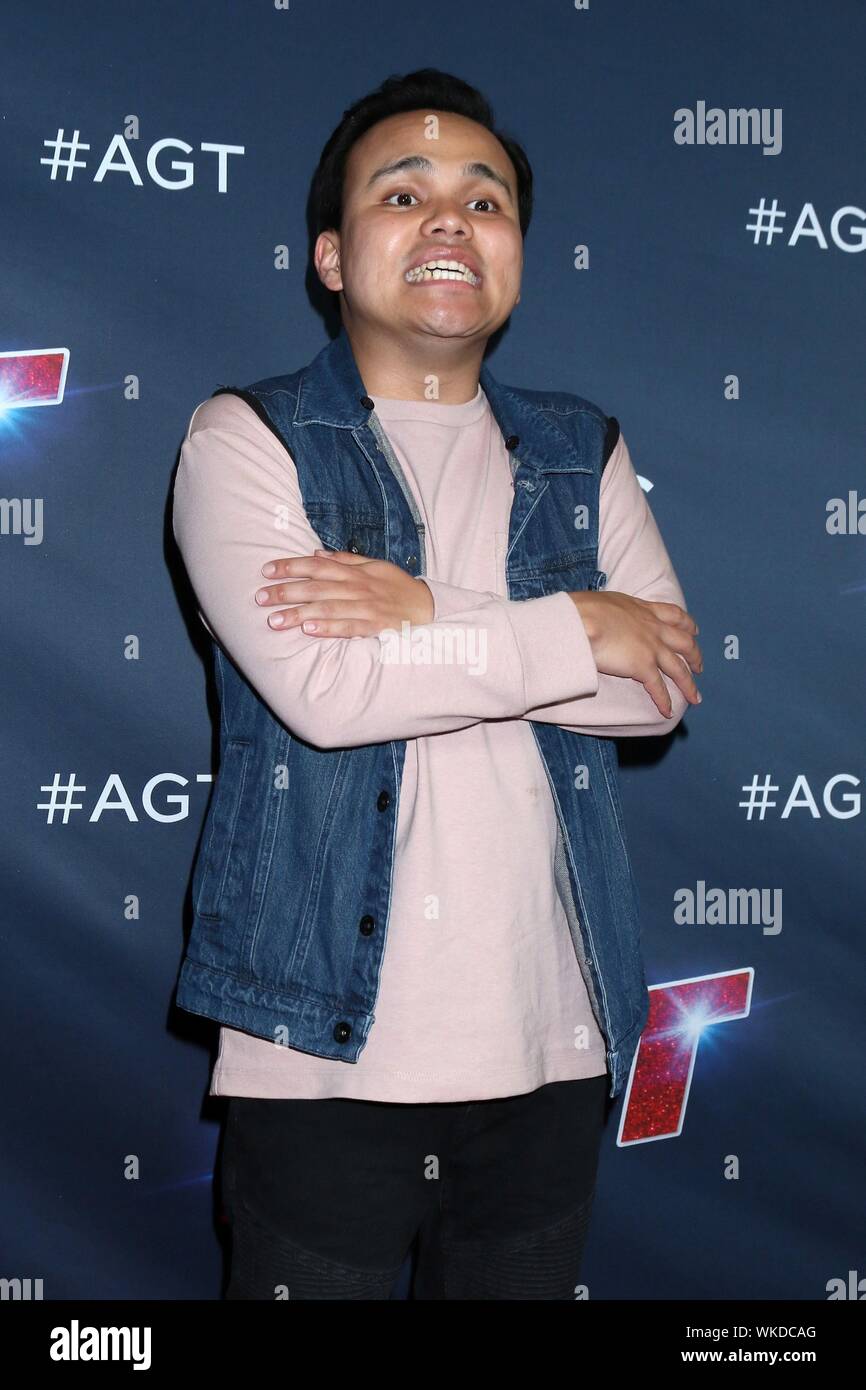 Kodi Lee presso gli arrivi per America's Got Talent Live Screening, Dolby Theatre a Hollywood e Highland Center, Los Angeles, CA il 3 settembre 2019. Foto di: Priscilla concedere/Everett Collection Foto Stock