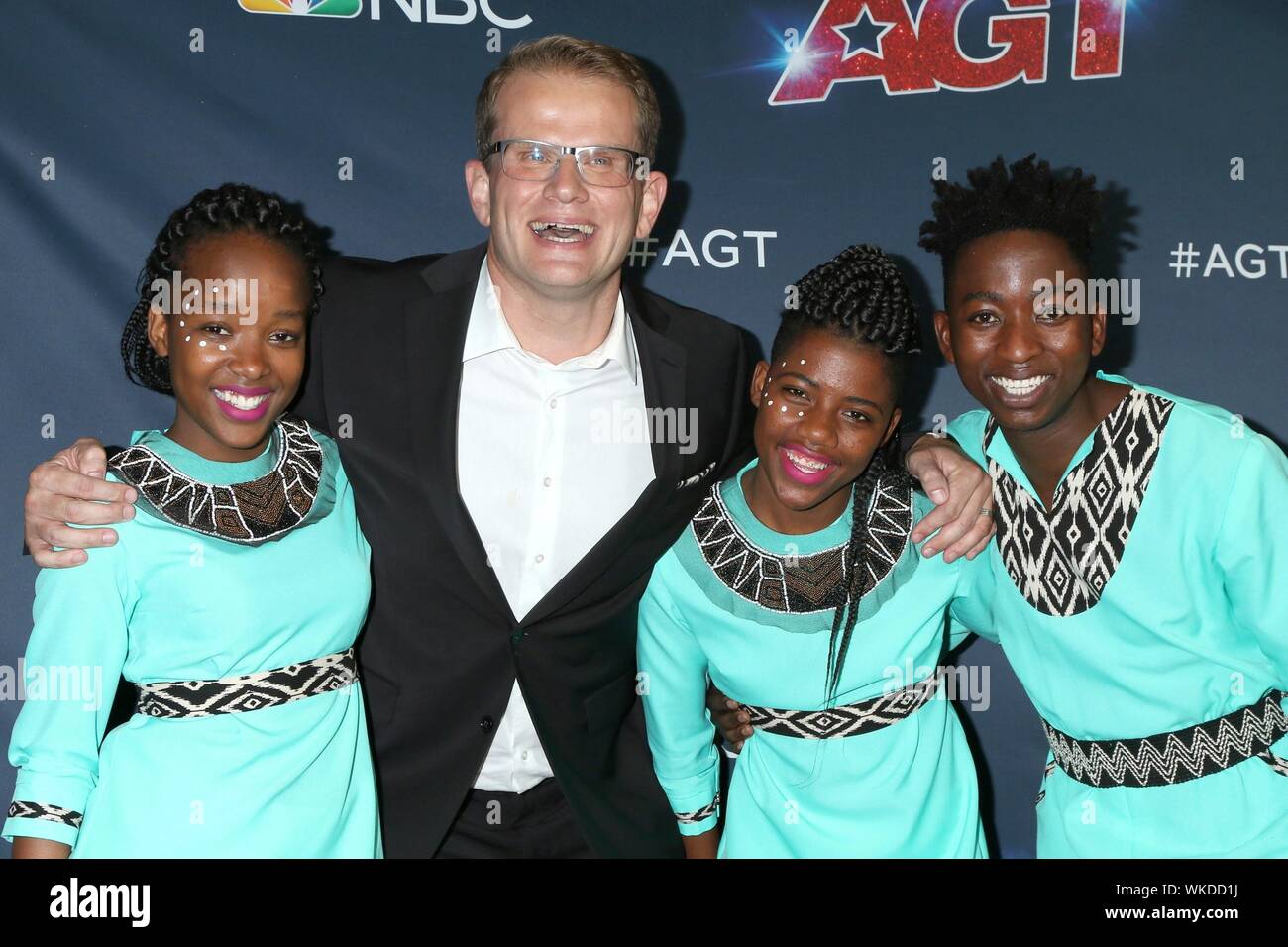 Los Angeles, CA. 3 Sep, 2019. Ndlovu coro della Gioventù presso gli arrivi per America's Got Talent Live Screening, Dolby Theatre a Hollywood e Highland Center, Los Angeles, CA il 3 settembre 2019. Credito: Priscilla concedere/Everett raccolta/Alamy Live News Foto Stock