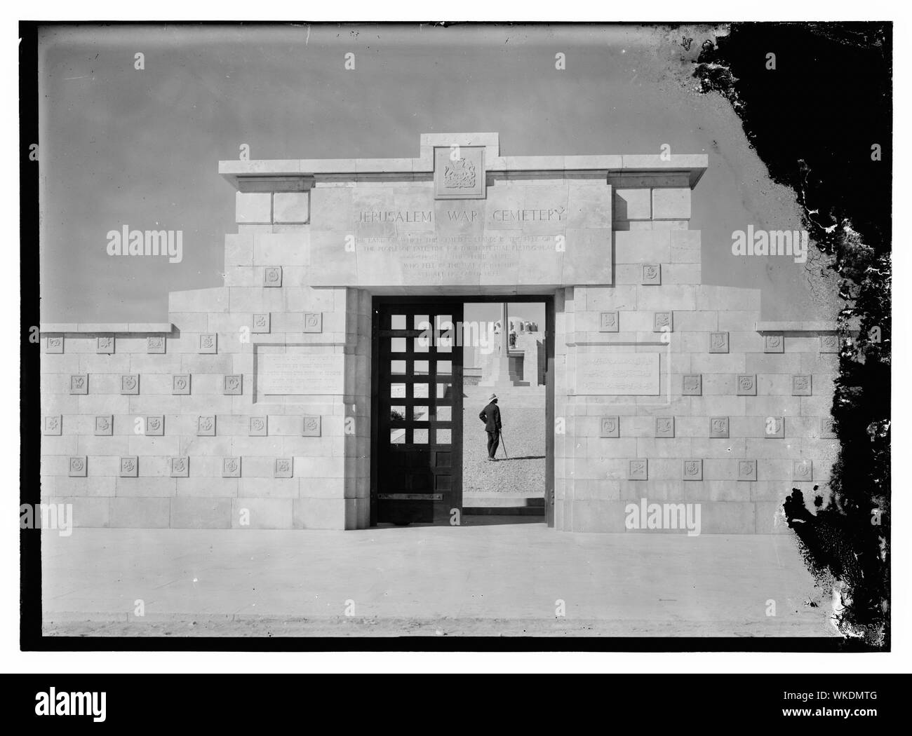 Gerusalemme cimitero di guerra Foto Stock