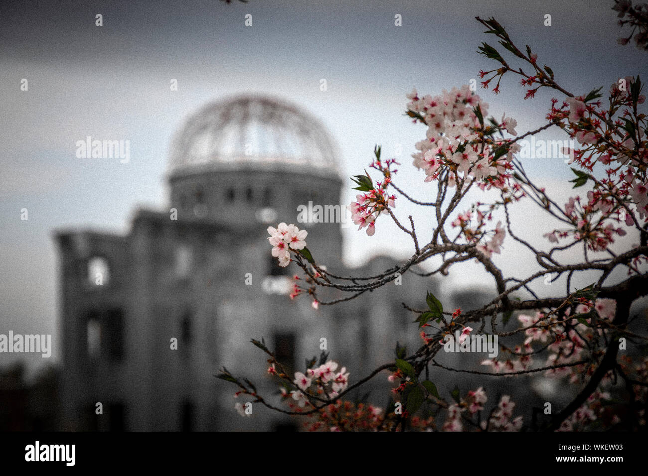 La Cupola della Bomba Atomica, Hiroshima, Giappone. Foto Stock