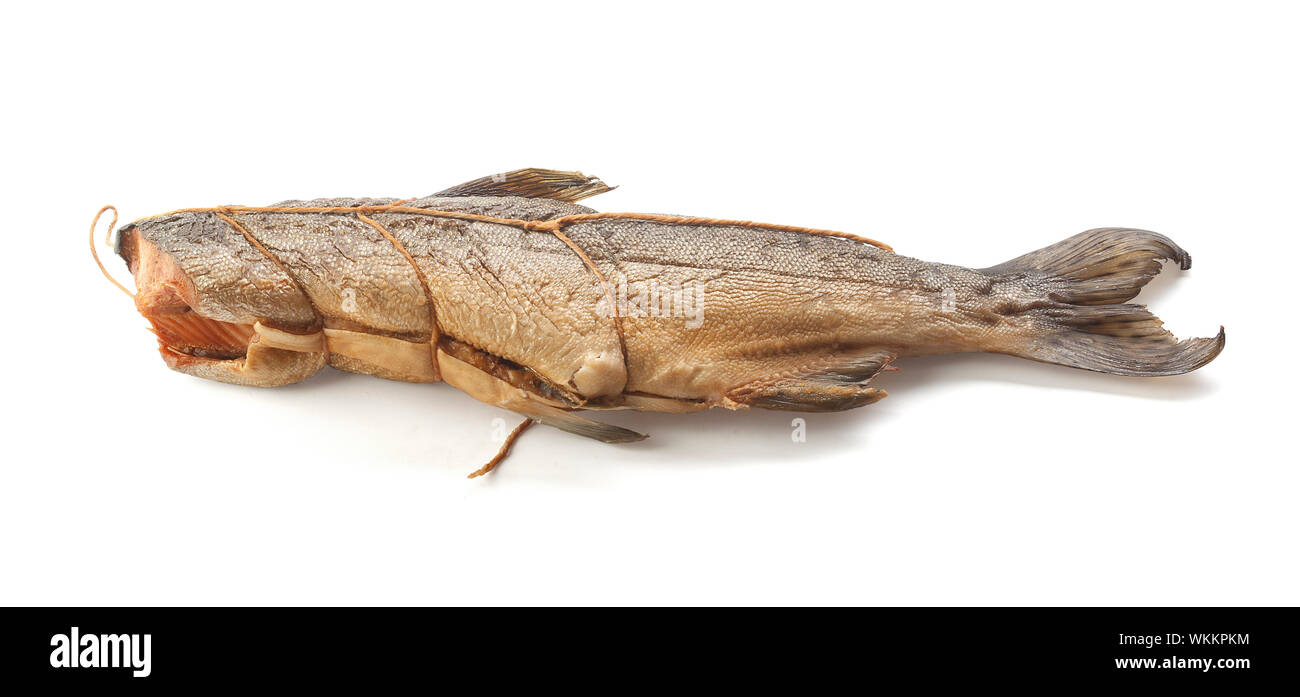 Affumicati salmoni gobbo Foto Stock