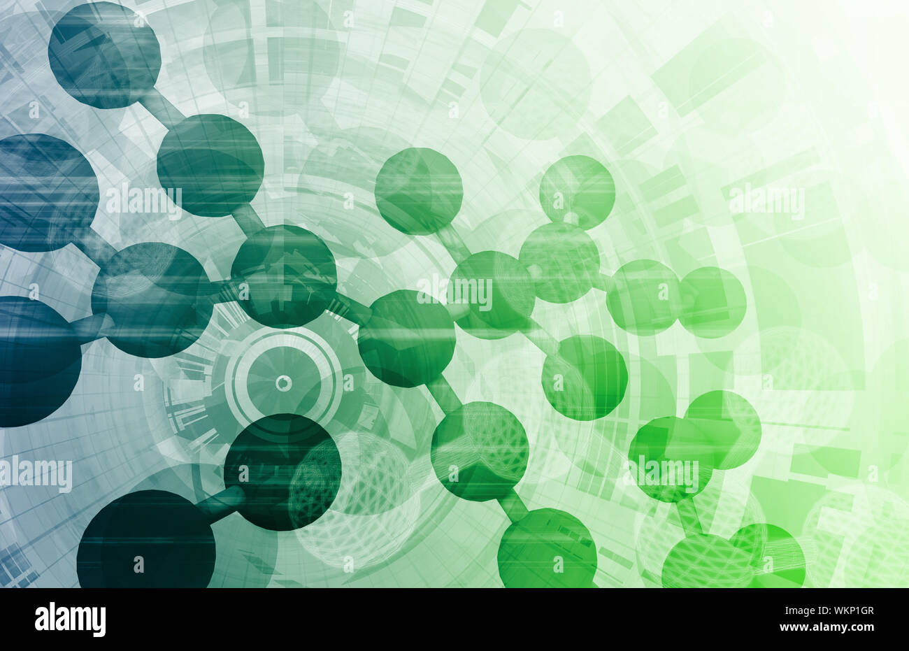 La tecnologia medica Abstract Foto Stock