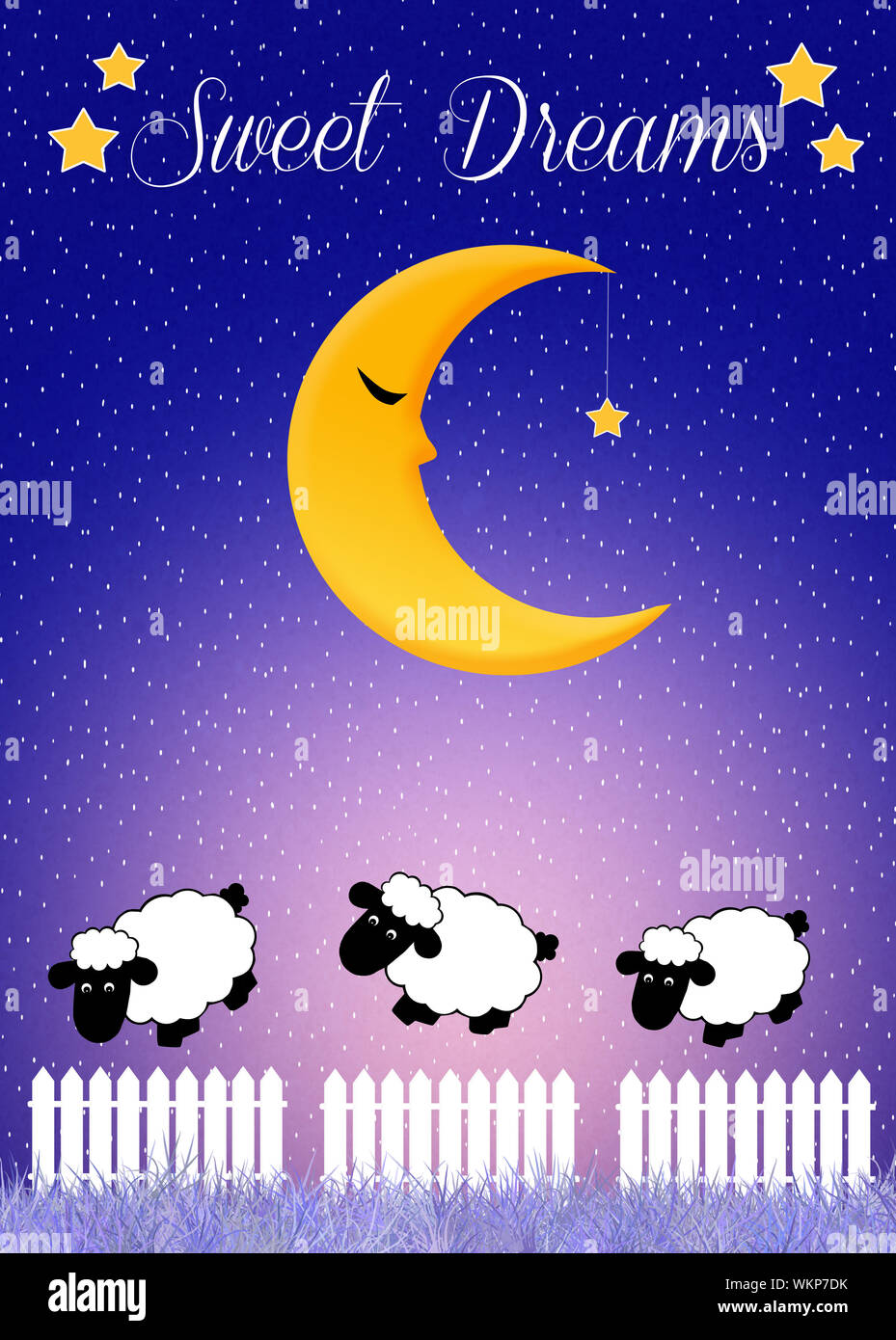 Sogni d'oro Foto Stock