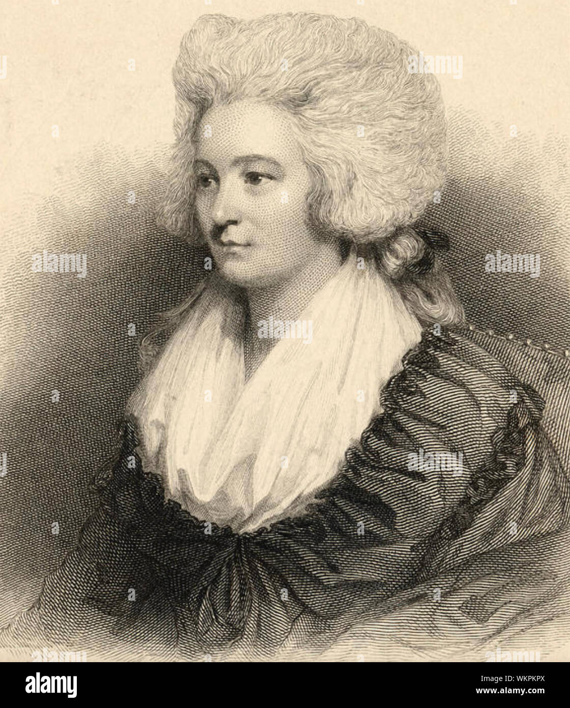 HANNAH PIÙ (1745-1833) religione inglese scrittore, poeta e drammaturgo Foto Stock