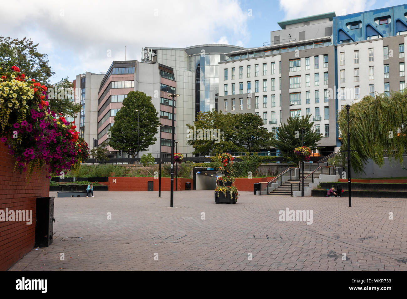 The Bear Pit - St. James Barton Roundabout, Bristol City Centre, Inghilterra, Regno Unito Foto Stock