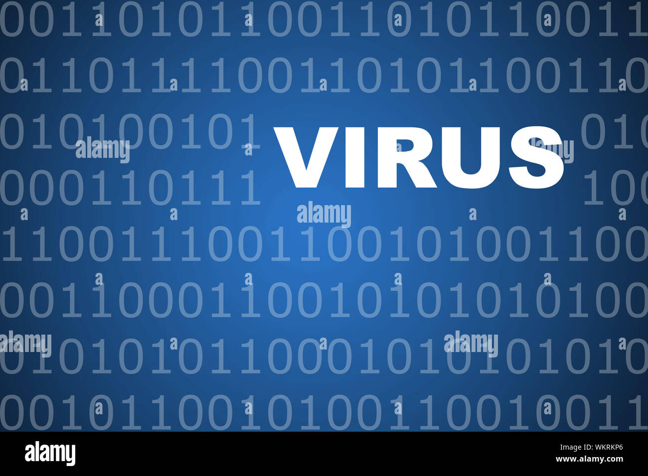 Virus sfondo astratto Foto Stock