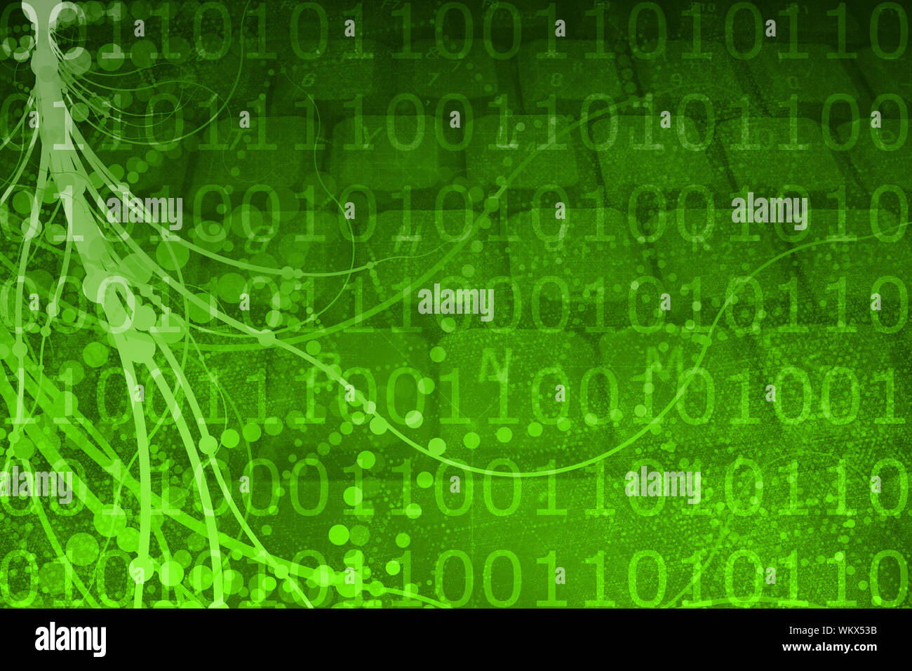 Un Biotech futuristico Alien la configurazione di sfondo Texture Foto Stock