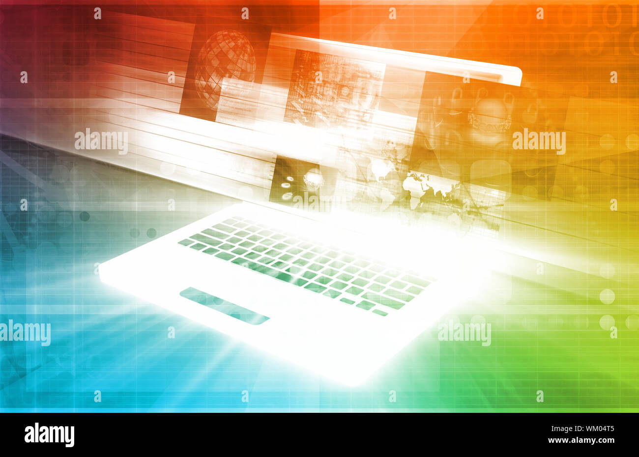 La soluzione aziendale Foto Stock