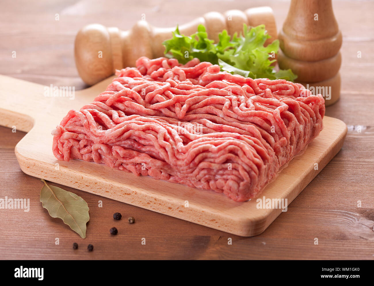 Carne tritata Foto Stock