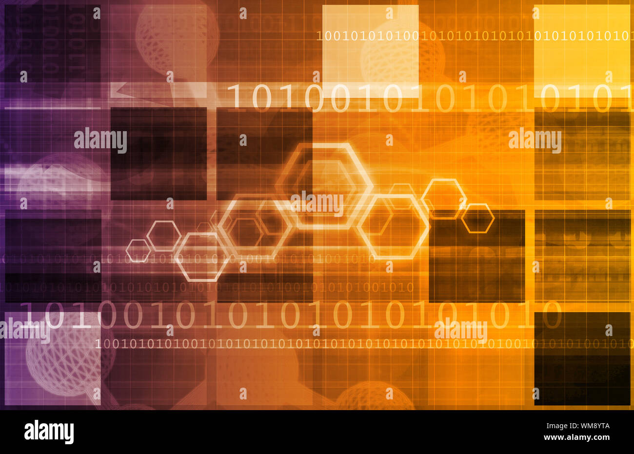 Valute globali come una presentazione abstract per denaro Foto Stock