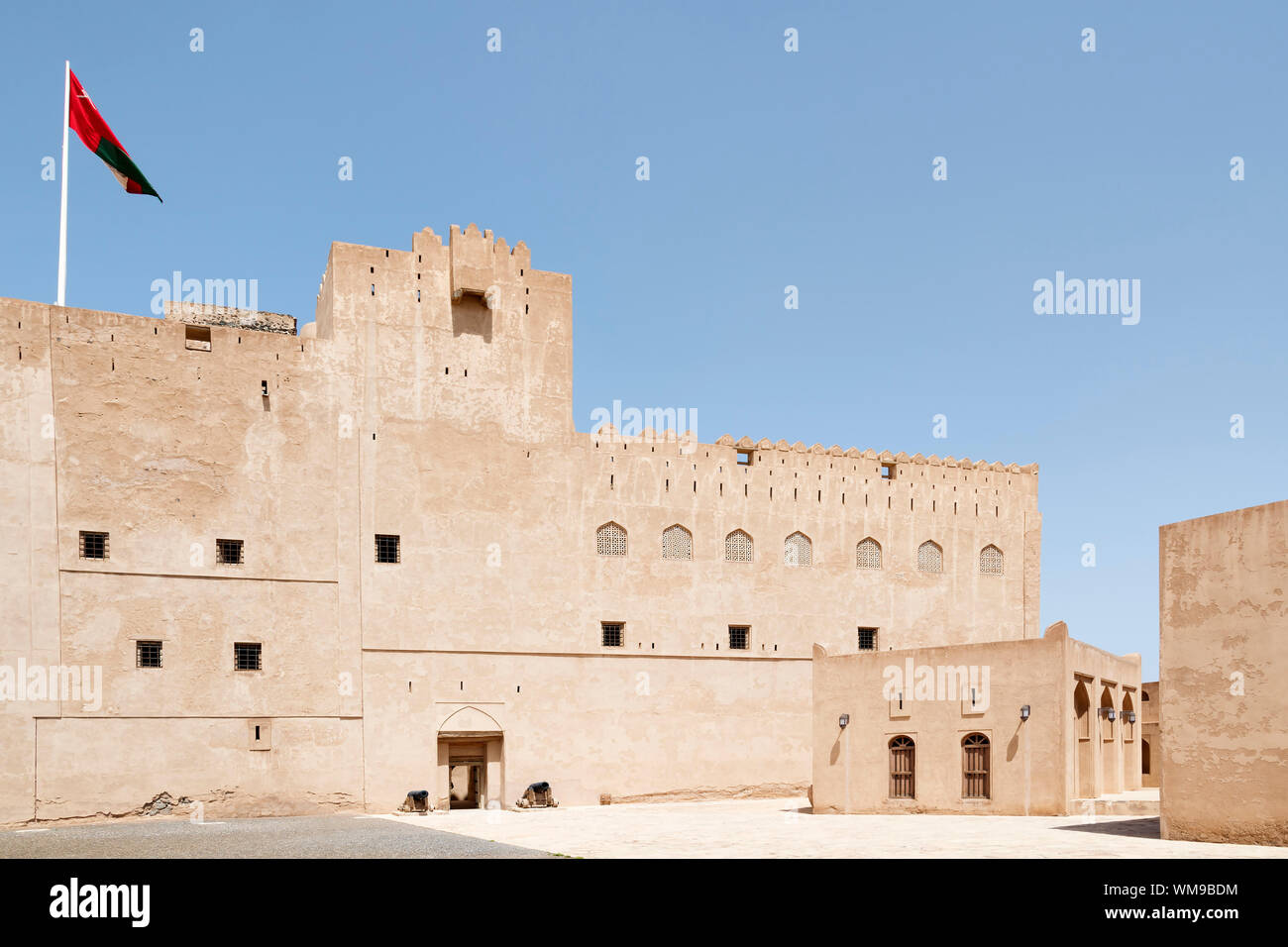 Immagine di fort al jabreen in Oman Foto Stock