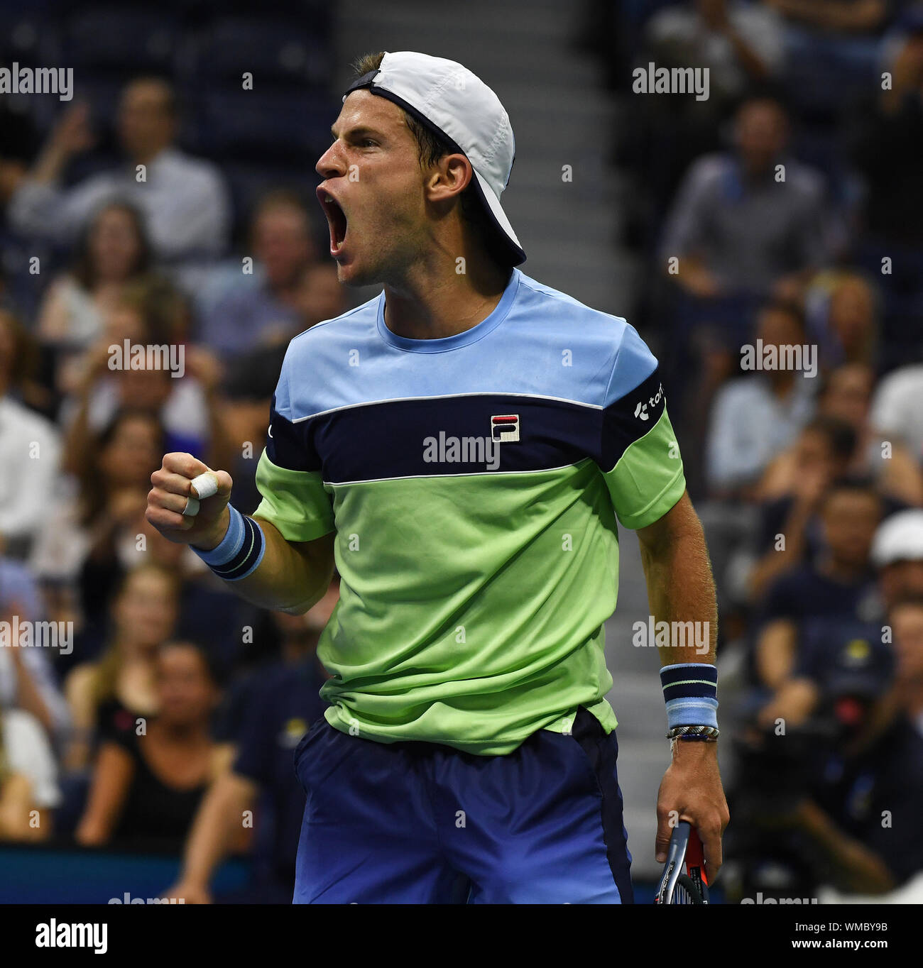 Flushing Meadows New York US Open Tennis Giorno 10 04/09/2019 Rafa Nadal (ESP) vince il quarto match finale foto Roger Parker International Sports Fotos Ltd/Alamy Live News Foto Stock