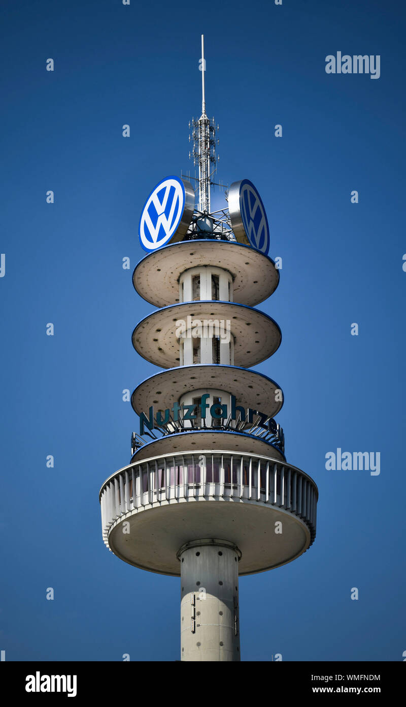 VW-torre, Hannover, Niedersachsen, Deutschland Foto Stock