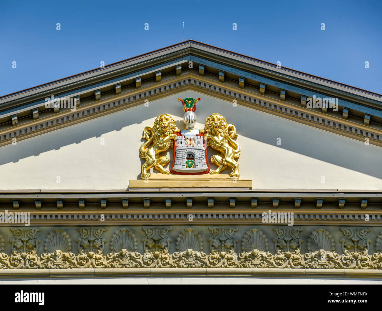 Niedersaechsisches Ministerium fuer Wirtschaft Arbeit, Verkehr und Digitalisierung, Wangenheimpalais, Friedrichswall, Hannover, Deutschland Foto Stock