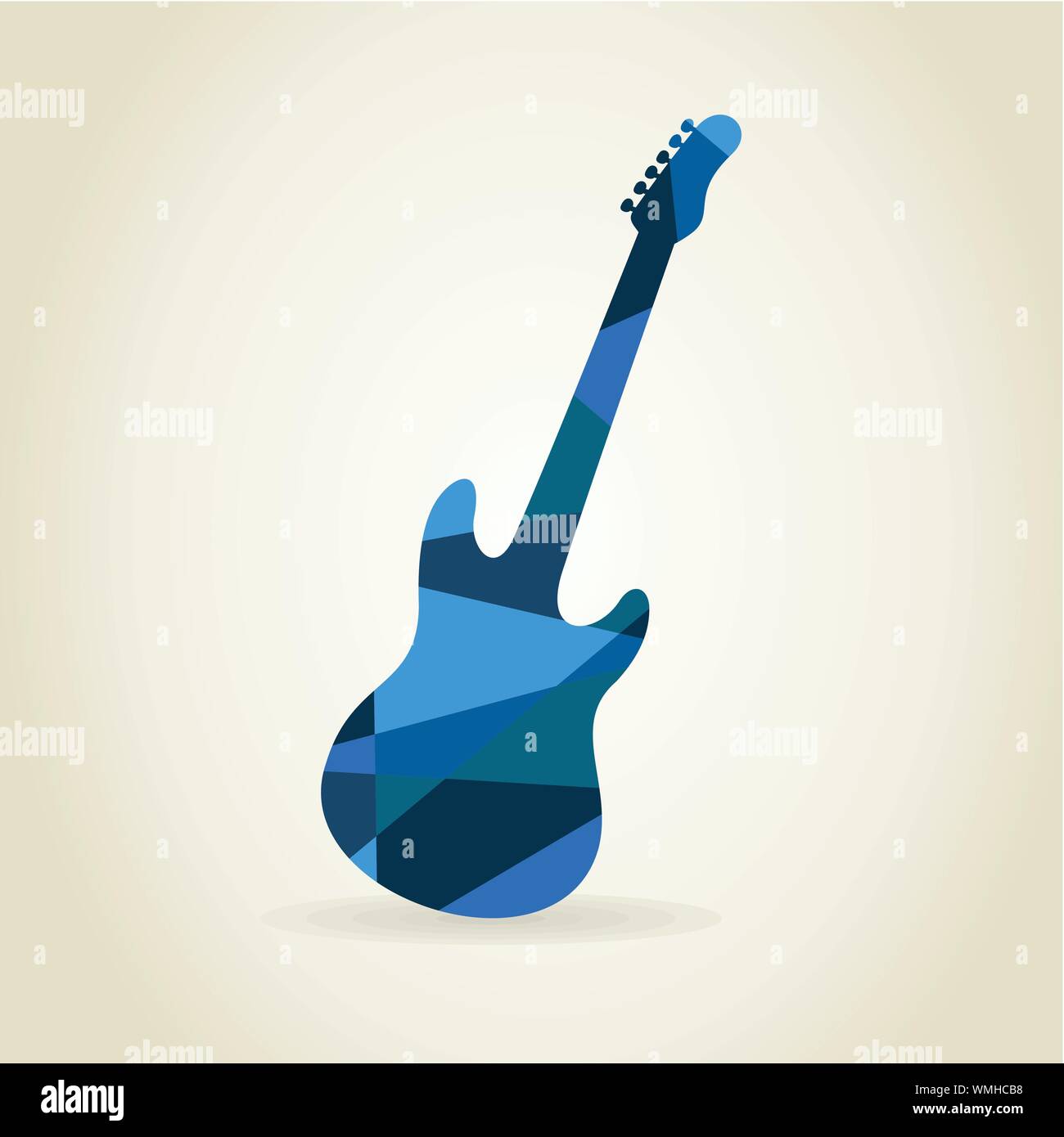 Estratto della chitarra Illustrazione Vettoriale