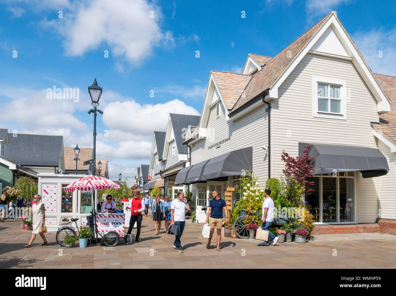 Bicester Village, centro commerciale outlet di design bicester oxfordshire inghilterra gb europe0 Foto Stock