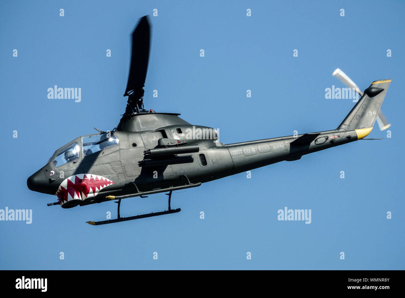 Elicottero Bell AH-1 Cobra battenti Foto Stock