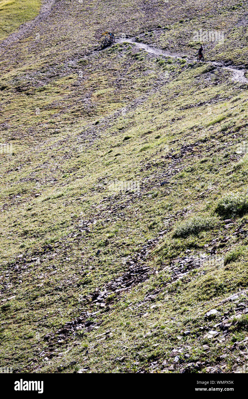 Il Col du Coin 2398m Foto Stock