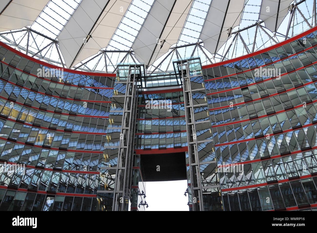 Sony Centre di Berlino, Germania, Europa Foto Stock