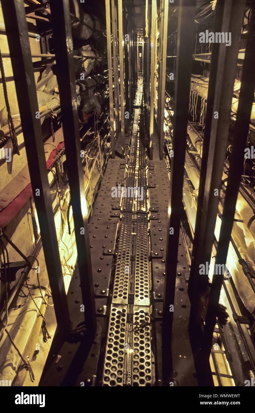 Parigi, Opera Garnier, Reportage "Hinter den Kulissen der Pariser Oper' - Parigi, funzione "dietro le quinte del Teatro dell'Opera Garnier" Foto Stock