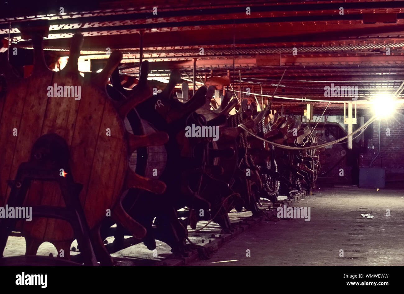 Parigi, Opera Garnier, Reportage "Hinter den Kulissen der Pariser Oper' - Parigi, funzione "dietro le quinte del Teatro dell'Opera Garnier" Foto Stock