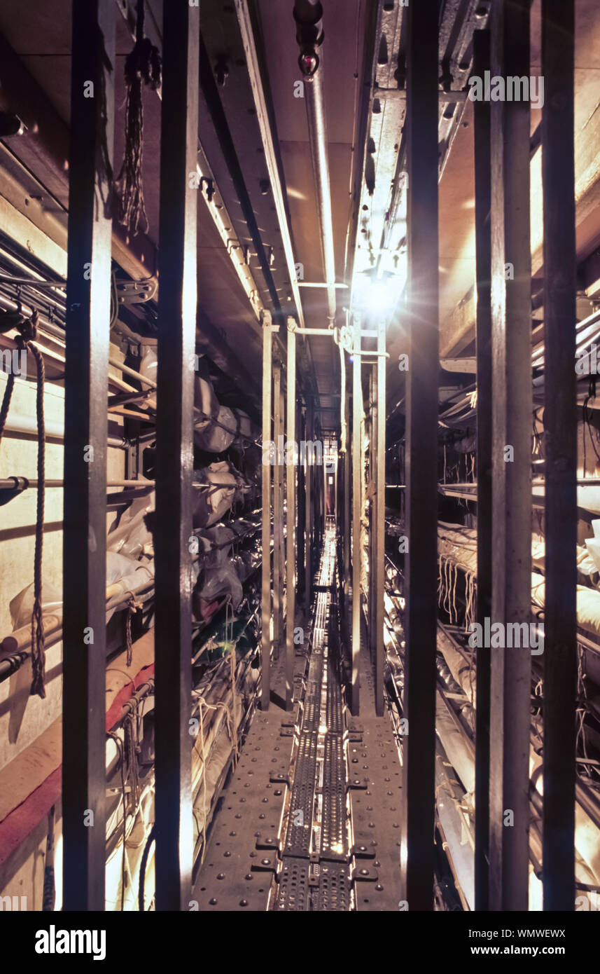 Parigi, Opera Garnier, Reportage "Hinter den Kulissen der Pariser Oper' - Parigi, funzione "dietro le quinte del Teatro dell'Opera Garnier" Foto Stock