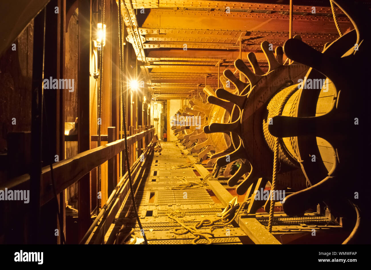 Parigi, Opera Garnier, Reportage "Hinter den Kulissen der Pariser Oper' - Parigi, funzione "dietro le quinte del Teatro dell'Opera Garnier" Foto Stock