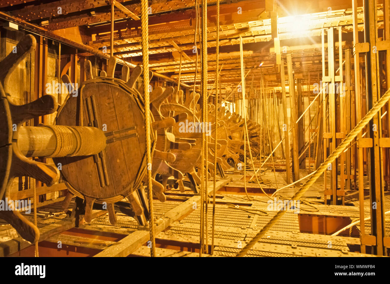 Parigi, Opera Garnier, Reportage "Hinter den Kulissen der Pariser Oper' - Parigi, funzione "dietro le quinte del Teatro dell'Opera Garnier" Foto Stock