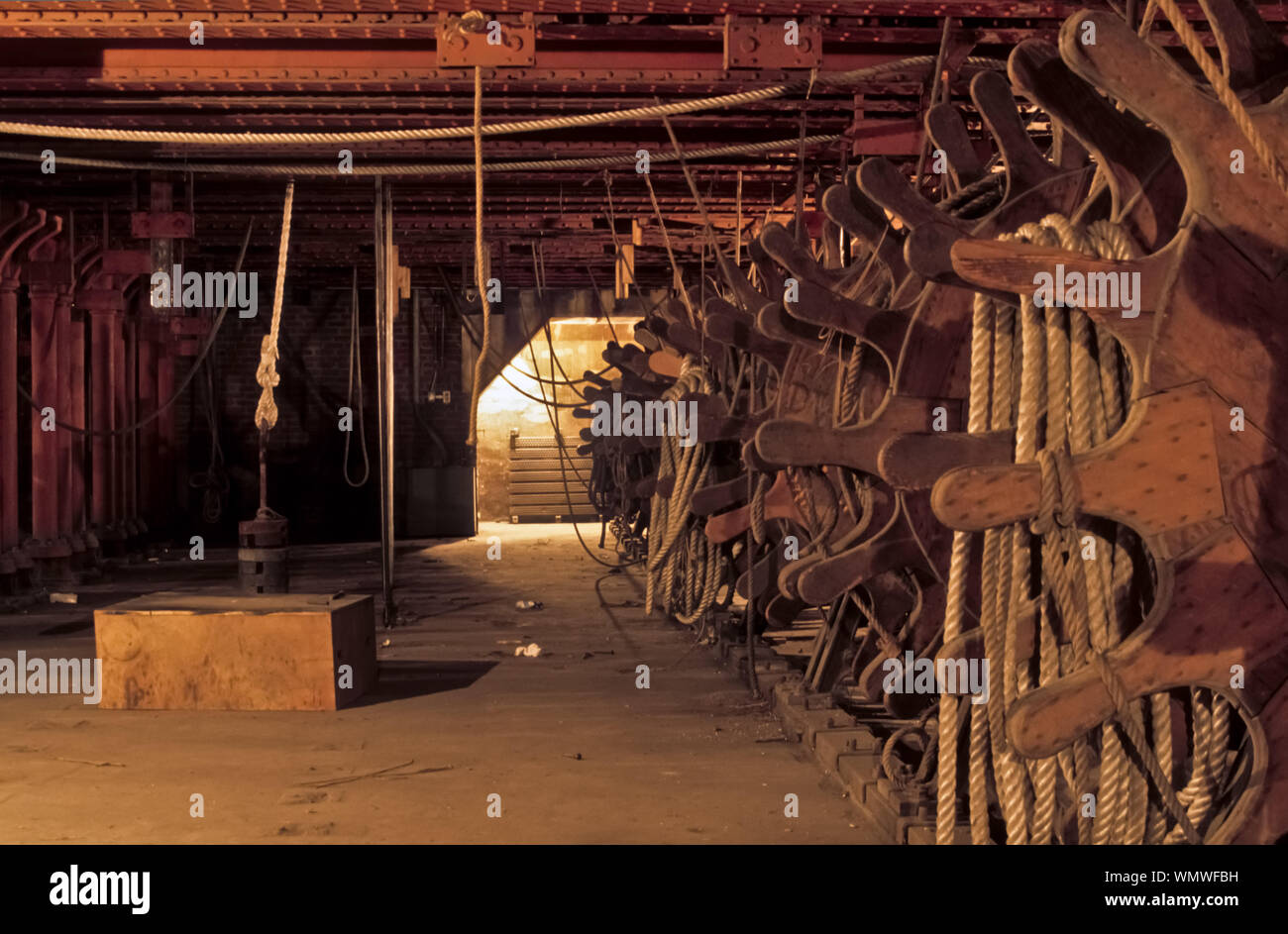 Parigi, Opera Garnier, Reportage "Hinter den Kulissen der Pariser Oper' - Parigi, funzione "dietro le quinte del Teatro dell'Opera Garnier" Foto Stock