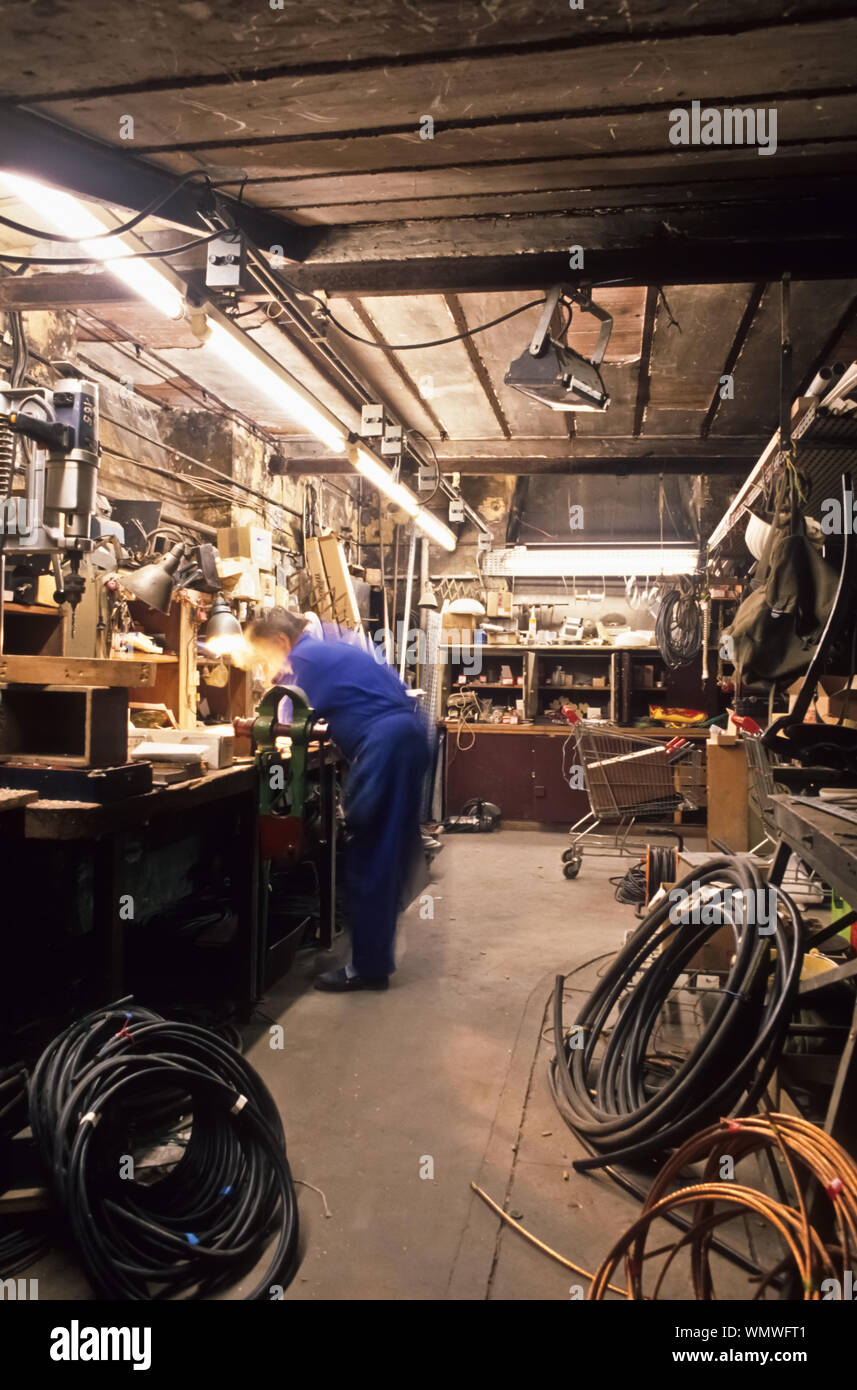 Parigi, Opera Garnier, Reportage "Hinter den Kulissen der Pariser Oper' - Parigi, funzione "dietro le quinte del Teatro dell'Opera Garnier" Foto Stock